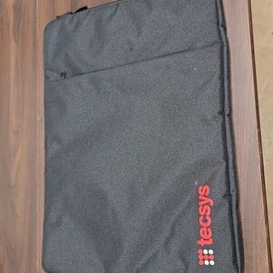 Tecsys Large Black Laptop Sleeve